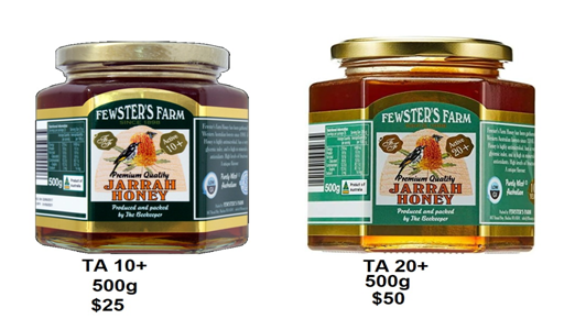 TA değeri 20+ olan balın kg fiyatı yaklaşık 130 sterline geliyor