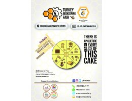 22-24 Şubat 2019 İstanbul Türkiye Arıcılık Fuarı