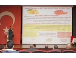 Mersin'de tarım ürünlerinde pestisit kalıntısının önlenmesi ve arıcılık toplantısı